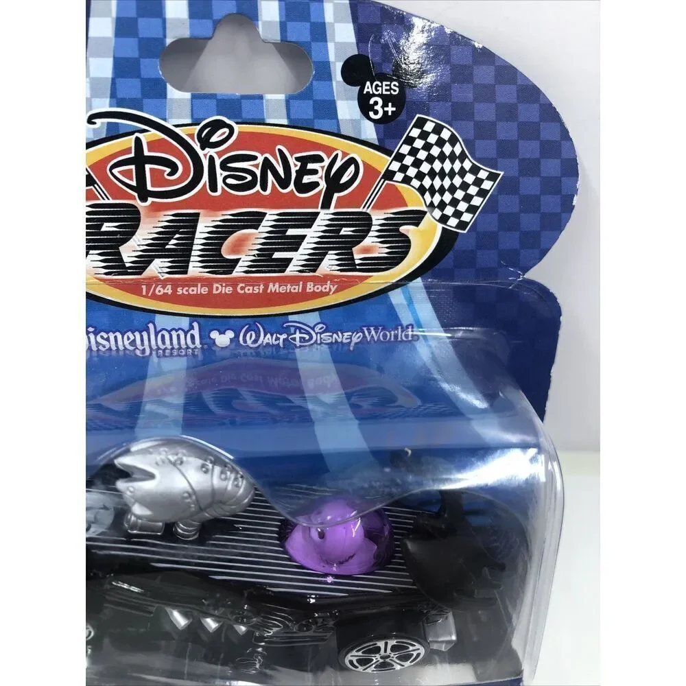 Disney Racers Jack Skellington 1/64 Scale Die Cast Metal Body Race Car. Sealed